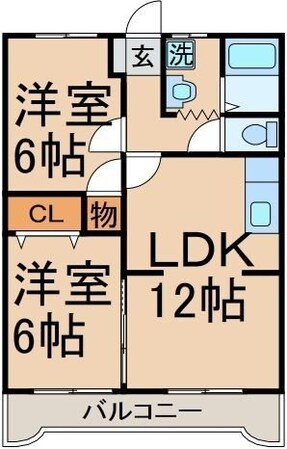 CASA MIRA2の物件間取画像